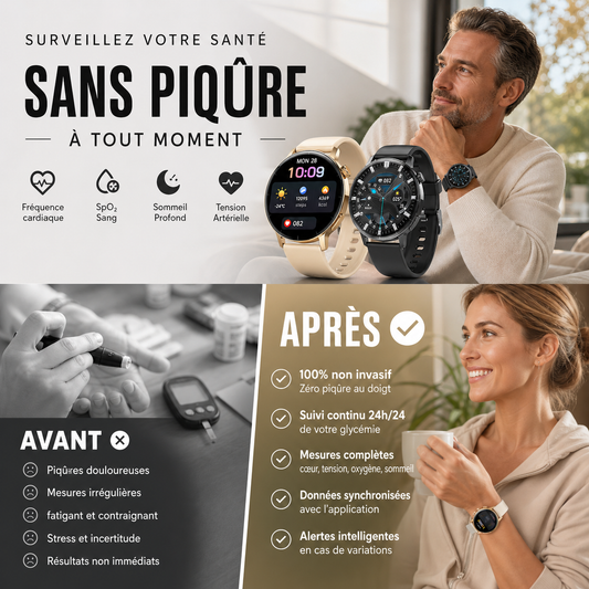 Montre intelligente multifonctionnelle