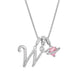 💖Dernier jour : 50 % de réduction ✨ Collier avec pendentif lettre de A à Z et trois breloques🎀