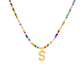 💜DERNIER JOUR DE LA PROMOTION - 50 % DE RÉDUCTION💜 Collier à lettres en perles pour femmes🔤A-
