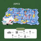 🔥Jeu de puzzle éducatif pour enfants Voiture sur rails🧩