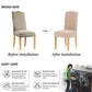 【Promotion à durée limitée - 50 % de réduction】Housse de Chaise Extensible