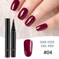 Stylo à gel pour ongles One Step🎨 Mini-lampe UV de poche offerte💡