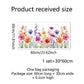 💐Autocollant de fenêtre de bouquet floral coloré🖼️ (coupable à la taille librement)