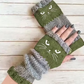 🎁 Promotion du dernier jour 50% DE RÉDUCTION 🐱 Gants tricotés pour femmes avec motif chat — Pour des mains au chaud et des doigts libres 🧶