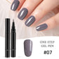 Stylo à gel pour ongles One Step🎨 Mini-lampe UV de poche offerte💡
