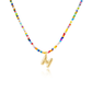 💜DERNIER JOUR DE LA PROMOTION - 50 % DE RÉDUCTION💜 Collier à lettres en perles pour femmes🔤A-