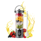 🌀【Offre limitée – 50 % de réduction】🥤 Mixeur à smoothies sans fil – 10 lames, USB-C, 600 ml – des smoothies et des milk-shakes parfaits – partout et en un clin d'œil !