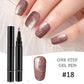 Stylo à gel pour ongles One Step🎨 Mini-lampe UV de poche offerte💡