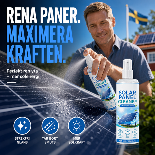 🛒 50 % DE RÉDUCTION EN CE MOMENT ! ☀️ Spray nettoyant avancé pour panneaux solaires – Élimine efficacement la saleté et améliore le rendement énergétique – Produit d'extérieur facile à utiliser 💧