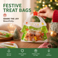 💖DERNIER JOUR DE SOLDE : 50 % DE RÉDUCTION !!🎁🎄 Sachets cadeaux festifs à fermeture autocollante – Motifs Père Noël et bonhomme de neige | Refermables, adaptés à un usage alimentaire et parfaits pour les biscuits, les chocolats et les petits cadeaux 🎅⛄