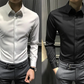 Chemise boutonnée infroissable pour hommes