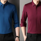 Chemise boutonnée infroissable pour hommes