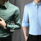 Chemise boutonnée infroissable pour hommes