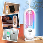 🌸🛒 -50% ! 💨 Diffuseur d'Aromathérapie Automatique – ABS & Ultrason, 50 ml & 60 m² & Lumière Nocturne pour Maison & Bureau