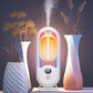 🌸🛒 -50% ! 💨 Diffuseur d'Aromathérapie Automatique – ABS & Ultrason, 50 ml & 60 m² & Lumière Nocturne pour Maison & Bureau