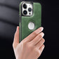 Coque TPU Magnétique de Luxe pour iPhone avec Étiquette Exposée – Tout-en-Un pour les Professionnels