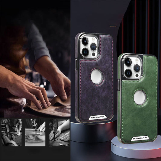 Coque TPU Magnétique de Luxe pour iPhone avec Étiquette Exposée – Tout-en-Un pour les Professionnels