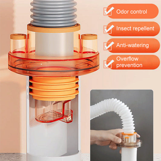 Té d'égout multifonctionnel Joint anti-odeur