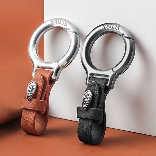 Porte-clés en cuir pour voiture