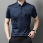Chemise d'affaires à manches courtes et à boutons pour hommes