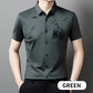 Chemise d'affaires à manches courtes et à boutons pour hommes