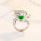 🐉 Dragon de luxe : Bague sertie de diamants !