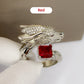 🐉 Dragon de luxe : Bague sertie de diamants !
