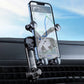 Support de Téléphone à Gravité pour Grille d'Aération de Voiture