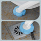 Brosse de toilette jetable avec support de rangement