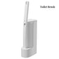 Brosse de toilette jetable avec support de rangement