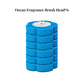 Brosse de toilette jetable avec support de rangement
