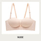 Soutien-gorge Push-up à Fermeture Frontale avec Bretelles Invisibles