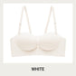 Soutien-gorge Push-up à Fermeture Frontale avec Bretelles Invisibles