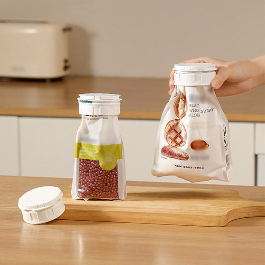 Food Storage Sealing Clip Bag Spout