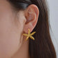 Boucles d'oreilles étoile de mer en acier inoxydable