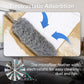 Plumeau rétractable lavable en microfibre incurvé