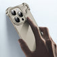 🔥🔥🔥Coque de Téléphone Anti-chute avec Coin en Métal en Forme Spéciale pour iPhone (Film de Protection Gratuit pour La Lentille)🔥🔥🔥