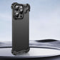 🔥🔥🔥Coque de Téléphone Anti-chute avec Coin en Métal en Forme Spéciale pour iPhone (Film de Protection Gratuit pour La Lentille)🔥🔥🔥