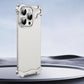 🔥🔥🔥Coque de Téléphone Anti-chute avec Coin en Métal en Forme Spéciale pour iPhone (Film de Protection Gratuit pour La Lentille)🔥🔥🔥