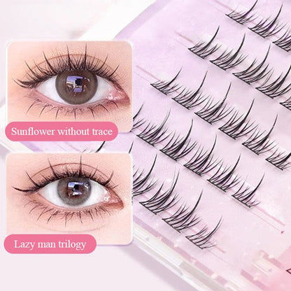Faux cils réalistes sans colle et étanches