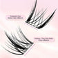 Faux cils réalistes sans colle et étanches