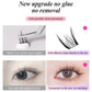 Faux cils réalistes sans colle et étanches