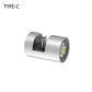 Lampe de poche externe pour téléphone portable Plug and Play Super Bright