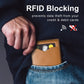 🔥Offre à durée limitée !🔥 Porte-cartes de crédit en cuir et fibre de carbone avec protection RFID