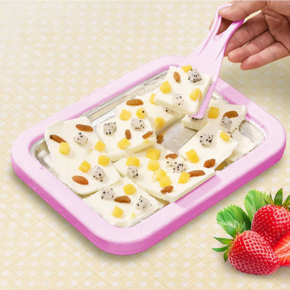 Machine à glace roulée pour yaourt glacé