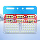 Feux de position latéraux à diodes électroluminescentes (LED) étanches pour voiture