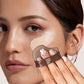 Houpette de Maquillage à Double Usage pour Une Couverture Complète