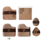 Houpette de Maquillage à Double Usage pour Une Couverture Complète