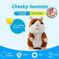 🎉01 JOUR RESTANT – 50% DE RÉDUCTION !!🎁🐹 Hamster Parlant : Répète Ce Que Vous Dites, Hochement de Tête Automatique, Peluche Douce