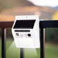Lampe d'alarme de sécurité à télécommande et alimentation solaire avec détecteur de mouvement
